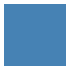 Example image of Steel blue (#4682B4)