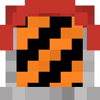 Example image of Firework Rocket (black / orange)