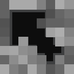 Example image of Cobblestone Arrow Left Up