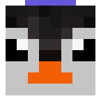 Example image of Penguin with Halloween Mask