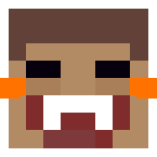 Example image of Emoticon Herobrine (Crying Laughing)