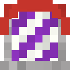 Example image of Firework Rocket (white / purple)