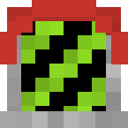 Example image of Firework Rocket (black / lime)