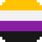 Example image of Pride Flag (non-binary)