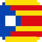 Example image of Catalonia (Estelada)