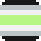 Example image of Pride Flag (agender)