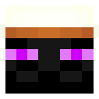 Example image of Enderman with Cake Hat