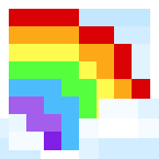 Example image of Rainbow on a Cloud