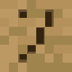 Example image of Oak Wood Standard Galactic Alphabet N