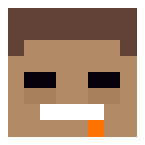 Example image of Emoticon Herobrine (Drooling)