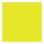 Example image of Dandelion Yellow (#e7e769)