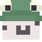 Example image of Froggy Hat (green)