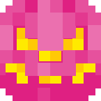 Example image of Jack O'Lantern (pink)