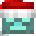 Example image of Drowned with Santa Hat